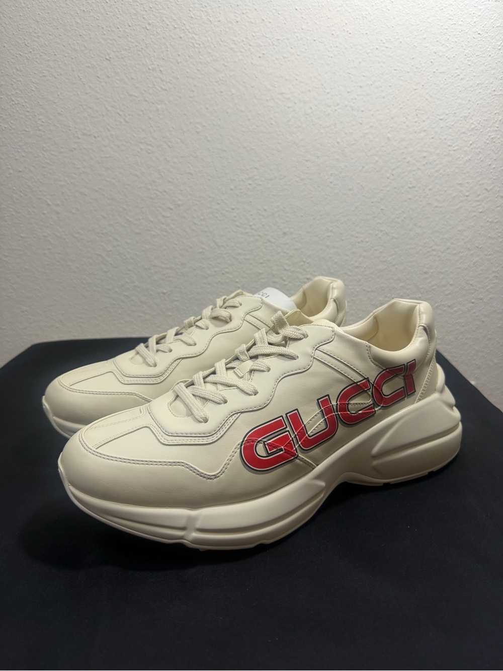 Gucci Rhyton Leather Sneakers